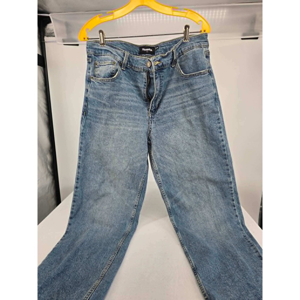 RSQ Loose Fit Jeans Mens 31x30 Medium Wash Blue Straight Leg Denim Pants